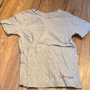 Calvin Klein Kids Light Gray Tee (Bin U)